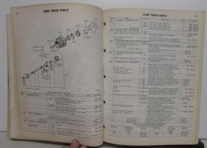 1959 Ford Truck Parts Catalog Manual F 100 250 350 Pickup Diesel HD Tilt Cab