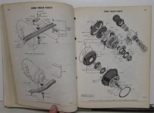 1959 Ford Truck Parts Catalog Manual F 100 250 350 Pickup Diesel HD Tilt Cab