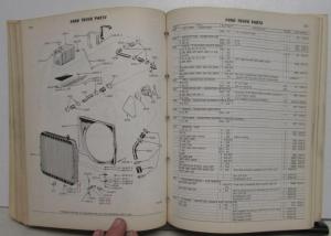 1959 Ford Truck Parts Catalog Manual F 100 250 350 Pickup Diesel HD Tilt Cab