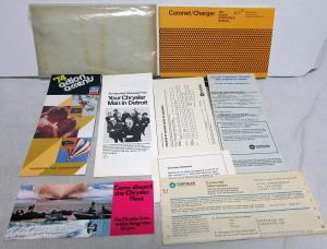 1974 Dodge Coronet Charger Owners Manual Care & Operations Instructions Original