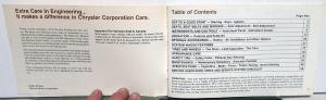 1974 Dodge Coronet Charger Owners Manual Care & Operations Instructions Original