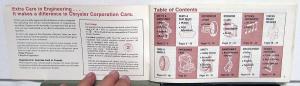 1977 Dodge Royal Monaco Aspen Charger Owners Manual Care & Operations Original