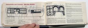 1979 Dodge Magnum & Diplomat Owners Manual Care & Operations Original