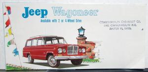 1963 Jeep Wagoneer 2WD 4WD Original Sales Brochure