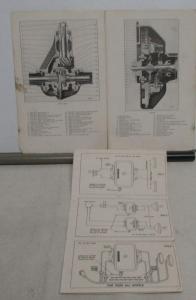 1937 Plymouth P3 P4 Owners Manual Care & Operations Instructions Original