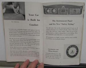 1937 Plymouth P3 P4 Owners Manual Care & Operations Instructions Original