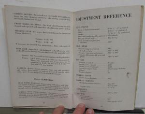 1937 Plymouth P3 P4 Owners Manual Care & Operations Instructions Original