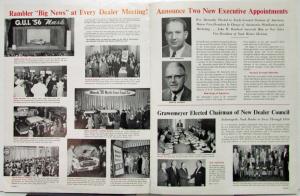 1956 Nash News Jan Issue Rambler Marshall Auto Co Used Car Sales Trng Mtgs