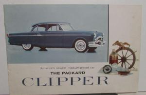 1954 Packard Clipper Models 5400 5401 5411 5433 Brochure and Specifications