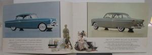 1954 Packard Clipper Models 5400 5401 5411 5433 Brochure and Specifications