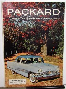 1955 Packard Clipper Patrician 400 Caribbean Constellation Panama Sales Brochure