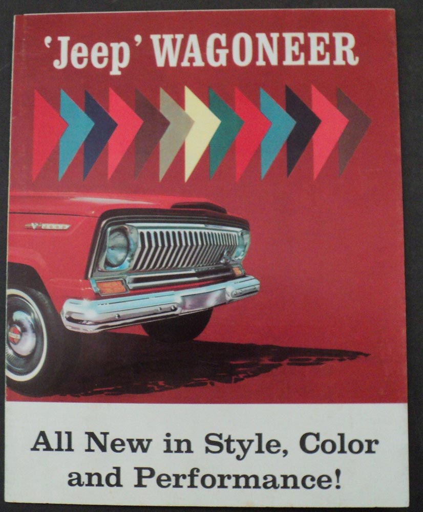 1965 Jeep Wagoneer Vigilante V8 Hi Torque Kaiser Sales Brochure
