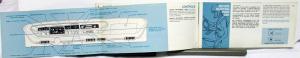 1968 Plymouth Sport Fury III Owners Manual Care Operations Instructions Original