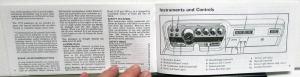 1972 Plymouth Barracuda Cuda Owners Manual Care & Operation Reproduction