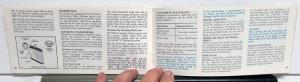 1973 Plymouth Fury I II III Owners Manual Care & Operation Instructions