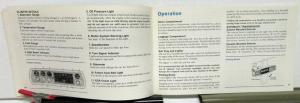 1975 Plymouth Valiant Owners Manual Care & Operation Instructions