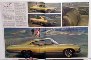 1967 Chevrolet Models Caprice Impala Bel Air Biscayne Station Wagon Brochure