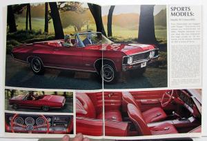 1967 Chevrolet Models Caprice Impala Bel Air Biscayne Station Wagon Brochure