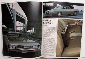 1967 Chevrolet Models Caprice Impala Bel Air Biscayne Station Wagon Brochure