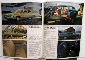 1967 Chevrolet Models Caprice Impala Bel Air Biscayne Station Wagon Brochure