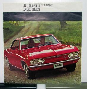 1967 Chevrolet Corvair Sales Brochure