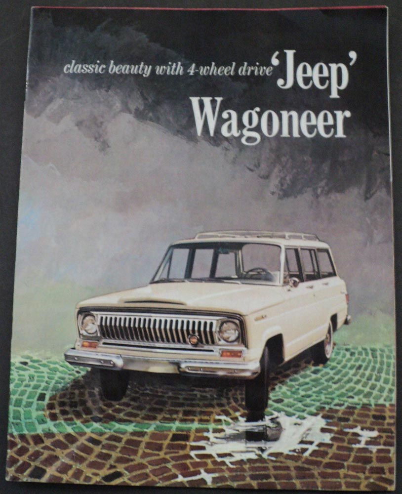 1965 Jeep Wagoneer 4WD & Custom Color Sales Brochure ORIGINAL