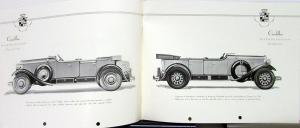 1928 Cadillac Motor Cars Europe Market Printed Denmark Sales Brochure Original