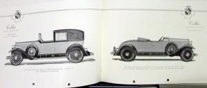 1928 Cadillac Motor Cars Europe Market Printed Denmark Sales Brochure Original