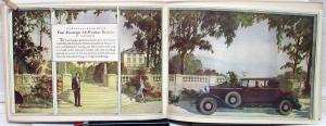 1930 Cadillac 353 Scenes in the Life Color Sales Brochure Catalog Original