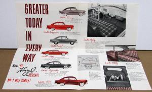 1952 Henry J Corsair Kaiser Frazer Sales Brochure Folder Original