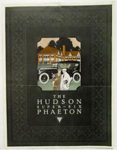 1922 Hudson Super Six Phaeton Sales Folder