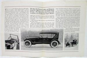 1922 Hudson Super Six Phaeton Sales Folder