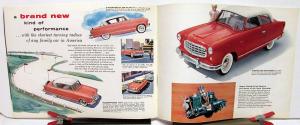 1955 AMC Rambler Sedan Club Cross Country Wagon Sales Brochure XL Original