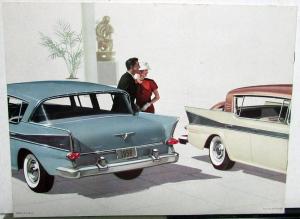 1958 AMC Rambler Ambassador V8 Rebel V8 Economy 6 Prestige Sales Brochure