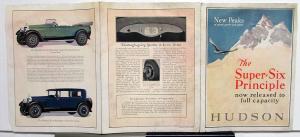 1927 Hudson Super-Six Principle Sales Folder