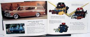 1959 AMC Rambler 6 Ambassador V8 Rebel V8 4 Door Sedans Wagons Sales Brochure XL