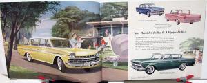 1960 AMC Rambler 6 Rebel V-8 Ambassador V8 Wagon Sedan Hardtop Brochure Orig XL