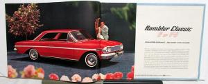 1964 AMC Rambler Ambassador American Classic Sales Brochure XL Original