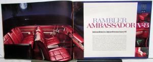 1964 AMC Rambler Ambassador American Classic Sales Brochure XL Original