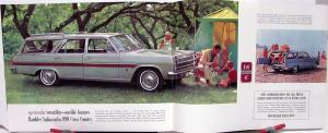 1965 Rambler Ambassador V8 & 6 990 Convertible Hdtp Sedan Wagon Sale Brochure XL