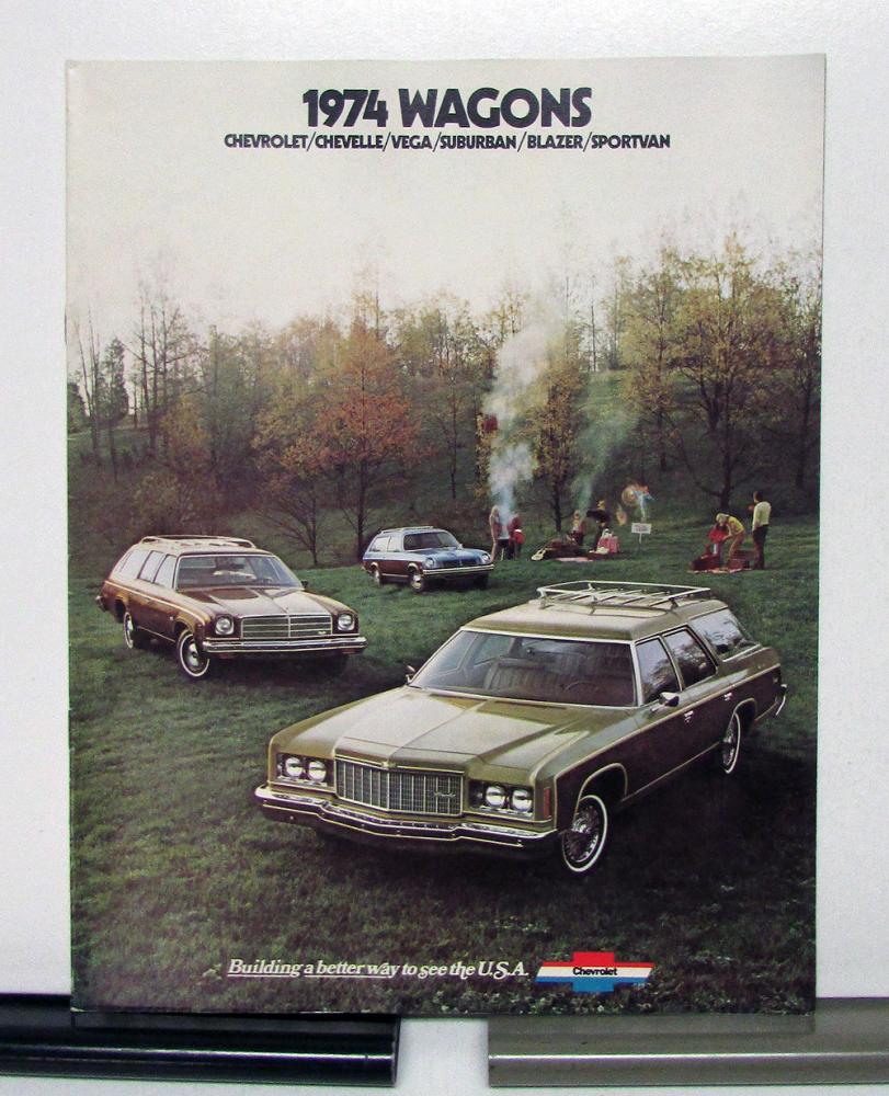 1974 Chevrolet Full Line Car Sales Brochures Dealer Preview & Letter