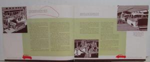 1955 Fisher Body GM Sales Brochure Chevy Pontiac Olds Buick Cadillac Designs