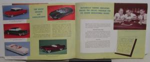 1955 Fisher Body GM Sales Brochure Chevy Pontiac Olds Buick Cadillac Designs