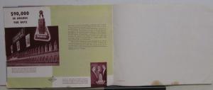 1955 Fisher Body GM Sales Brochure Chevy Pontiac Olds Buick Cadillac Designs