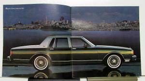 1981 Chevrolet Caprice Classic & Impala Sales Brochure