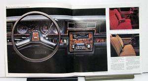 1981 Chevrolet Caprice Classic & Impala Sales Brochure