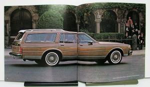 1981 Chevrolet Caprice Classic & Impala Sales Brochure