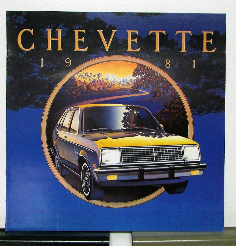 1981 Chevrolet Chevette Sales Brochure
