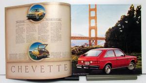 1981 Chevrolet Chevette Sales Brochure