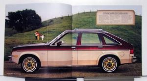 1981 Chevrolet Chevette Sales Brochure